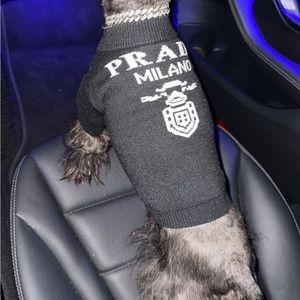 Prada dog sweater